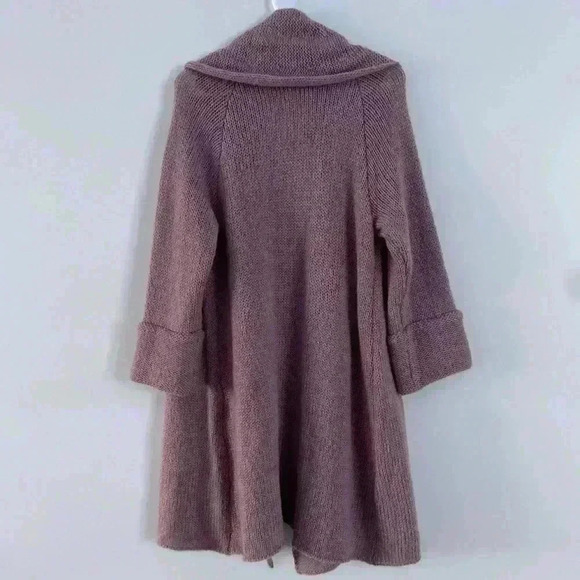 Soft Surroundings Telluride Topper Wool Mohair
Longline Cardigan Purple Size S - Picture 6 of 9